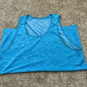Women's Blue Workout Tank Top